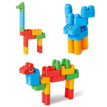 Cargar imagen en el visor de la galería, Kit bloques creativo reino animal
