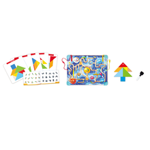 Cargar imagen en el visor de la galería, Laberinto Espacial y Tablero de Tangram
