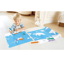 Cargar imagen en el visor de la galería, Rollo de Papel para Garabatos Oceánicos
