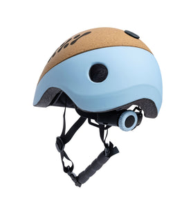 Casco de seguridad de corcho azul