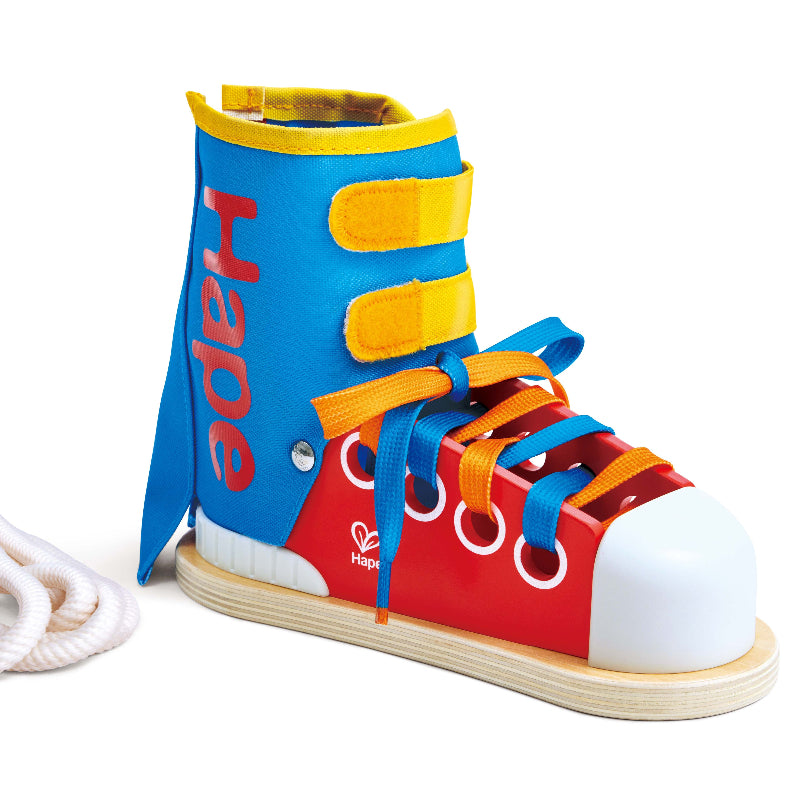 Zapatilla para aprender a amarrar