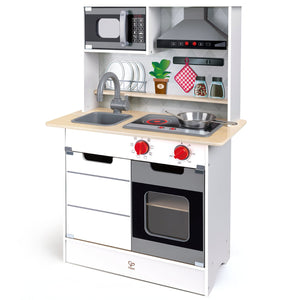 Cocina y parilla con efectos de luz y sonido