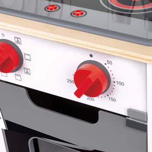 Cocina y parilla con efectos de luz y sonido