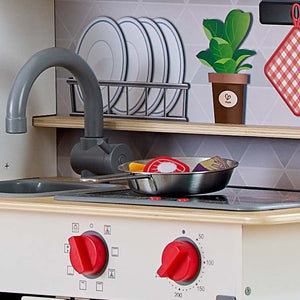 Cocina y parilla con efectos de luz y sonido
