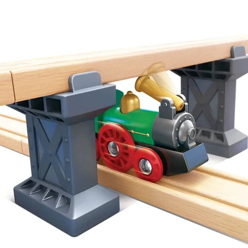 Tren retro con chimenea