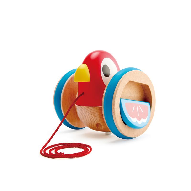 Juego de arrastre pull along bird