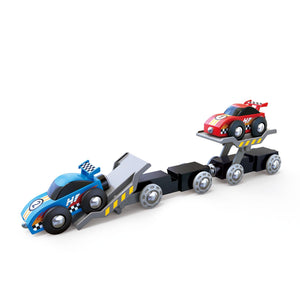 Transporte de coches de carreras